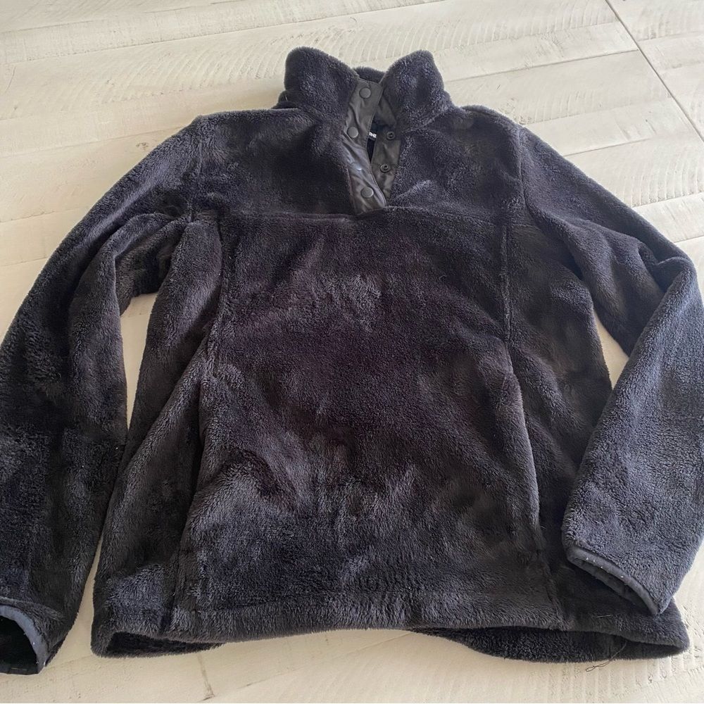 Lands End plush fleece pullover-size XS